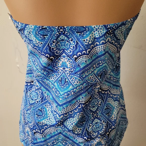 Liz Claiborne Bathing Suit Top Size 14 - Picture 7 of 11